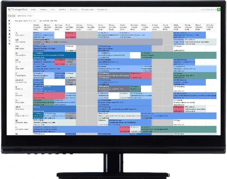 Interactive Schedule