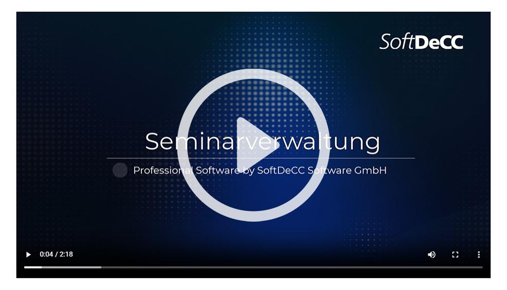 Seminarverwaltung Demovideo